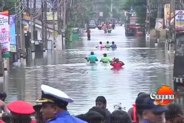 කොළඹ අධි ගංවතුර තත්ත්වය පහළට