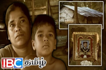 தமிழர் பிரதேசத்தில் இரு பிள்ளைகளுடன் வறுமையின் பிடியில் சிக்கி தவிக்கும் தாய்