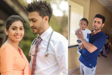 මුළු රටම සංවේදී කරමින් බිරිඳ සහ කුඩා පුතු තනිකර ජීවිතයෙන් සමුගත් තරුණ වෛද්යවරයා (PHOTOS)