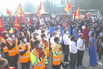 ஐ.நா முன்றலில் ஈழத் தமிழர்கள் மாபெரும் போராட்டம்