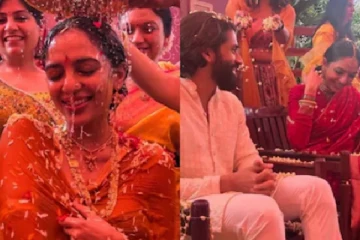 ஹால்டி விழாவில் ஜொலிக்கும் நாக சைதன்யாவும், சோபிதா துலிபாலா! வைரல் புகைப்படம்