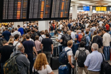 ஒரே நாளில் சுவிஸ் விமான நிலையம் ஒன்றில் குவிந்த பயணிகளால் குழப்பம்