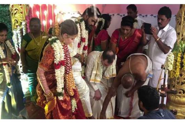 லண்டன் பெண்ணை மணந்த தமிழக இளைஞர் - குவியும் வாழ்த்துக்கள் | London Girl Marries Cuddalore Youth