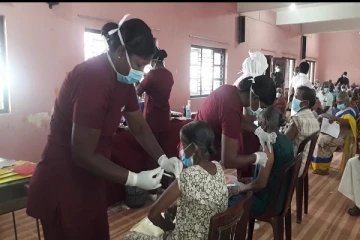 வவுனியா, பண்டாரிக்குளம் கிராம அலுவலர் பிரிவில் 1626 கோவிட் தடுப்பூசிகள் ஏற்றப்பட்டன