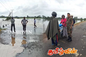 மட்டக்களப்பு பிரதான குளங்களின் வான்கதவுகள் திறக்கப்பட்டுள்ளமையால் போக்குவரத்துகள் பாதிப்பு