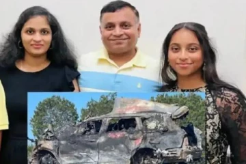 அமெரிக்காவில் விபத்துக்குள்ளான கார்: சம்பவ இடத்திலேயே பலியான தமிழ் குடும்பத்தினர்