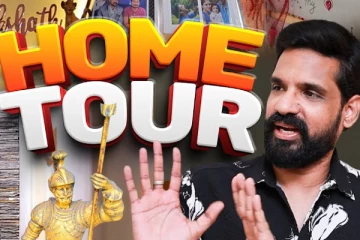 Bedroom-க்குள்ள Water Fall-லாம் இருக்கே.. Anchor Kamal Home Tour