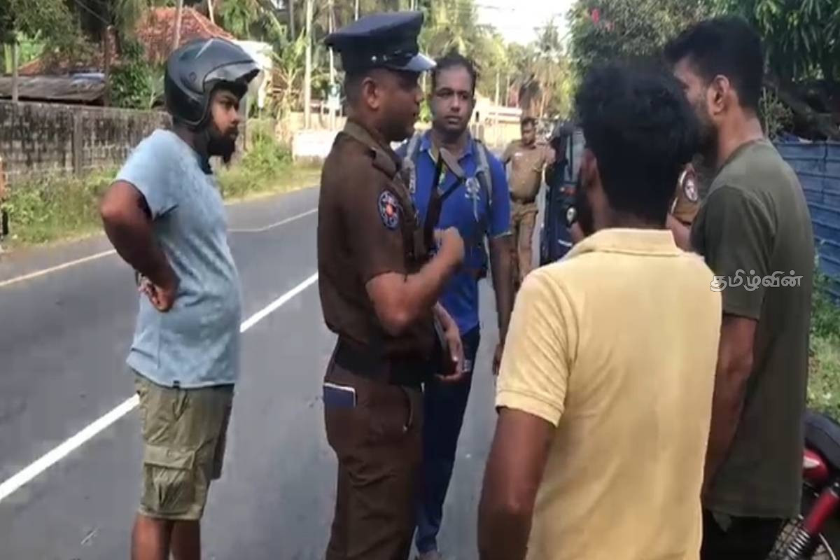 மக்களுக்கு இடையூறாக வீதியில் செயற்பட்டவருக்கு கடுமையான எச்சரிக்கை | Warning Issued To Person Acting On The Street