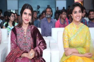 படுத்த படுக்கையில் இருந்தாலும் நடிகை கீர்த்தி சுரேஷிற்கு உதவி செய்த சமந்தா