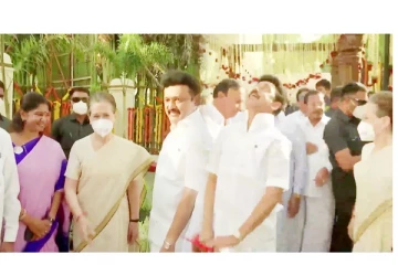 டெல்லியில் அண்ணா-கலைஞர் அறிவாலயத்தை திறந்து வைத்தார் முதலமைச்சர் மு.க.ஸ்டாலின் - சோனியாகாந்தி பங்கேற்பு