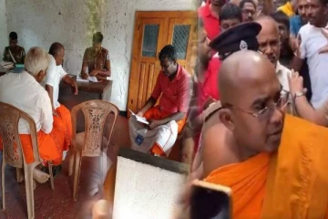 குருந்தூர் மலை பொங்கல் நிகழ்வை குழப்பிய பிக்கு! பொலிஸ் நிலையத்திற்கு விரைந்த எம்.பி