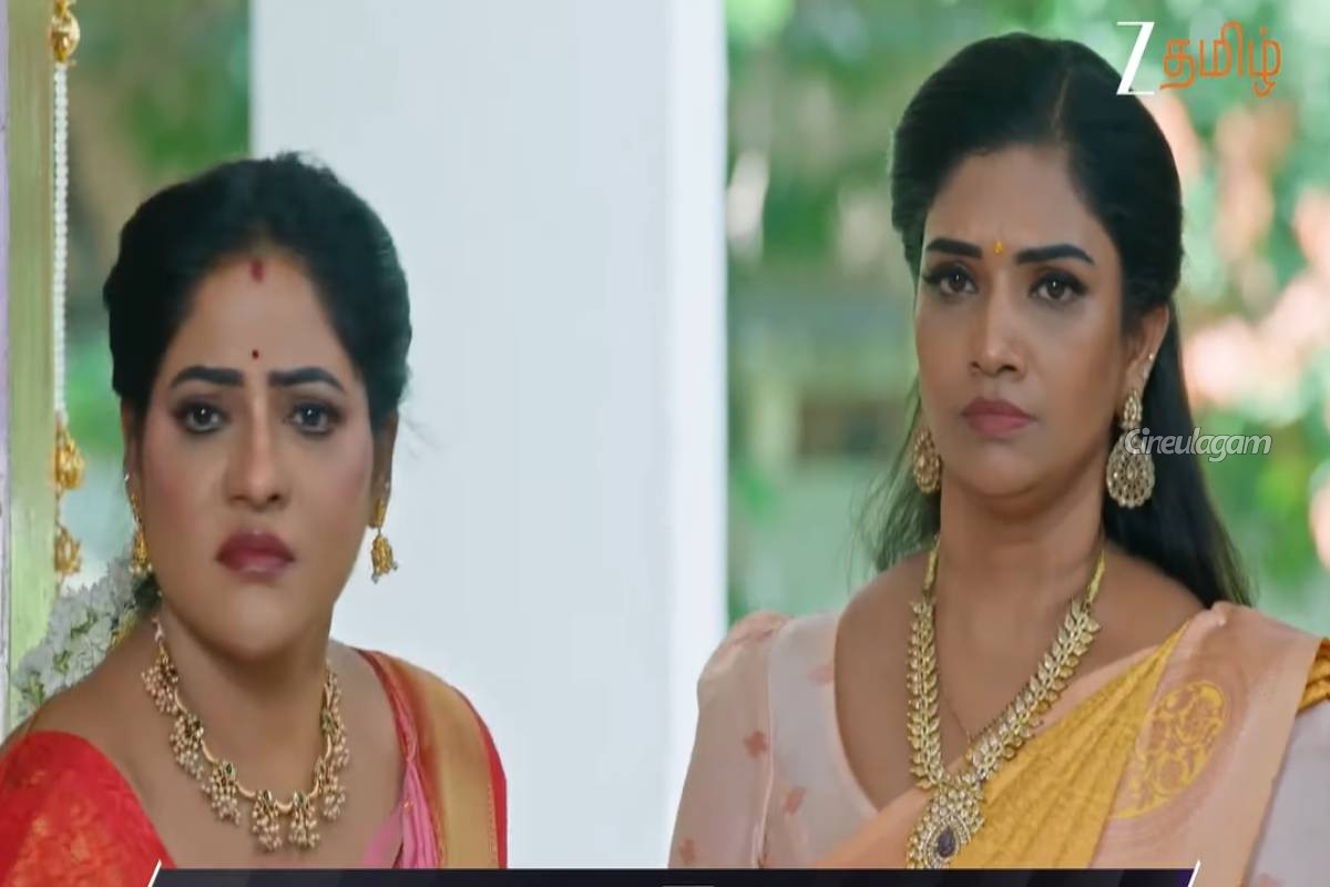 ஊர் முழுவதும் ஒட்டப்பட்ட போஸ்டர்... சந்தோஷத்தில் ரேவதி, ஷாக்கான சாமுண்டீஸ்வரி! - கார்த்திகை தீபம் இன்றைய எபிசோட் அப்டேட் | Zee Tamizh Karthigai Deepam Serial Latest Episode