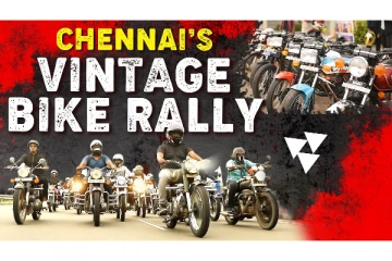 சென்னையில் இவ்வளவு VINTAGE BIKES ஆ!! அசர வைக்கும் பைக் பேரணி.!