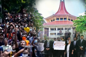 கொழும்பு உயர்நீதிமன்ற முன்றலில் மாபெரும் கண்டனப் போராட்டம்