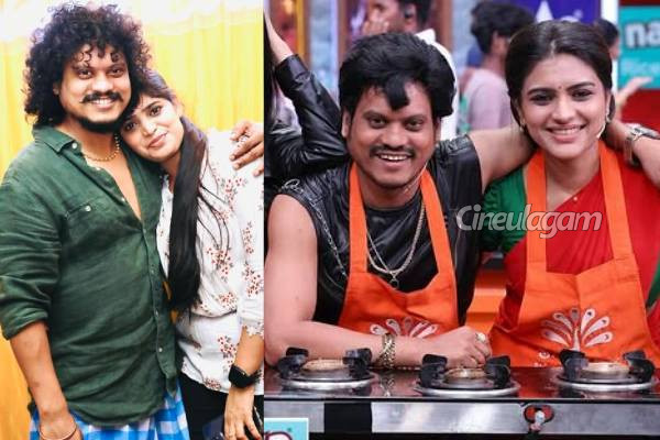 CWC புகழ் எப்போதும் பெண்களை தொட்டு தொட்டு பேசுகிறார்... விமர்சனங்களுக்கு அவரது மனைவி பதிலடி | Bensi Reply To His Husband Cwc Pugazh Haters