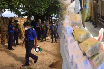 யாழில் 13 மில்லியன் ரூபாய் பெறுமதியான கேரள கஞ்சா மீட்பு