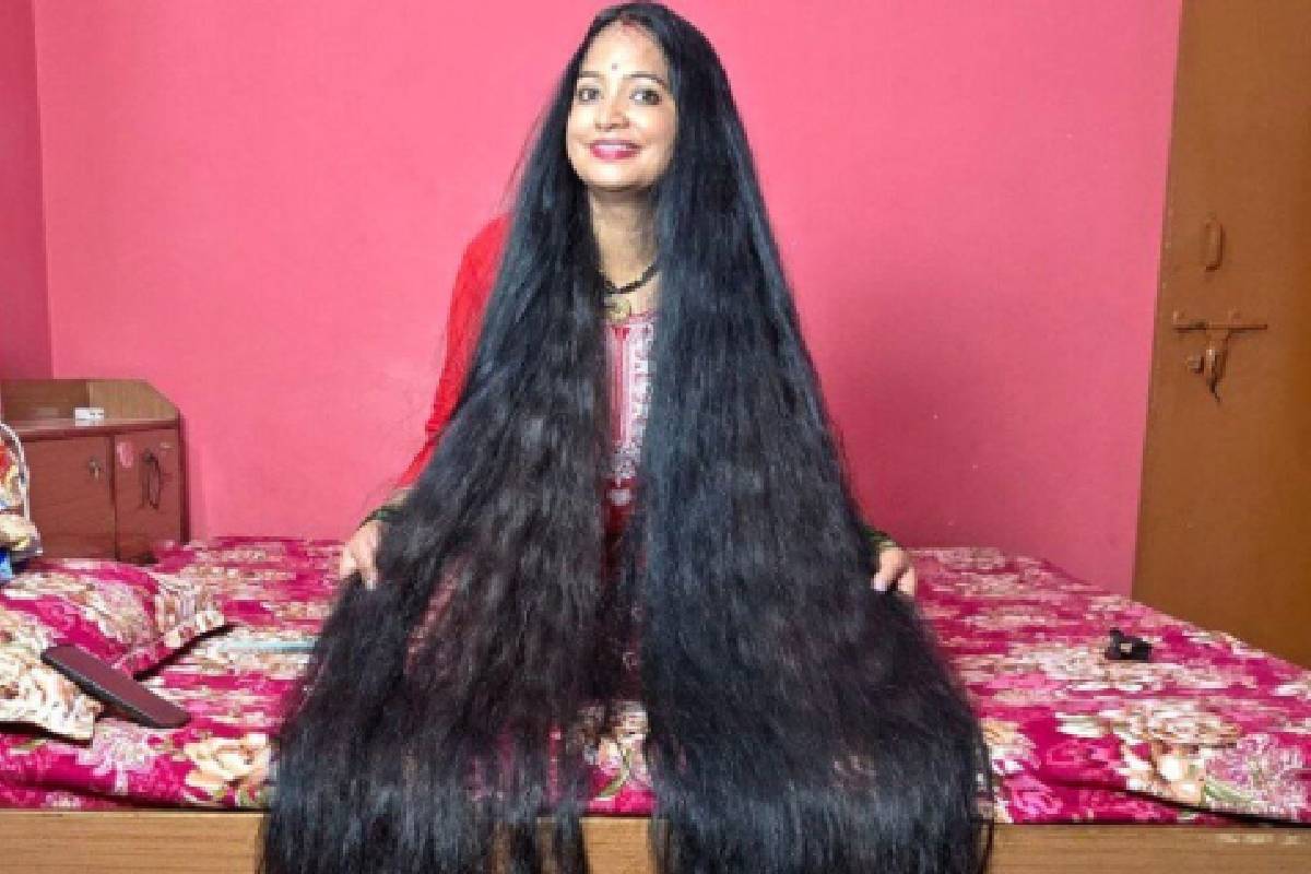 World’s Longest Hair: 8 அடி 10 அங்குல கூந்தல்… உலக சாதனை படைத்த இந்தியப் பெண்! | Indian Woman Sets World Record For Longest Hair