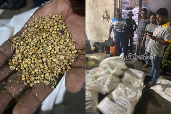 நுகர்வோர் அதிகார சபையினரால் முற்றுகையிடப்பட்ட களஞ்சியசாலை(Photos) | Roundup Of Consumer Authority