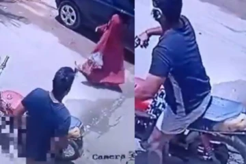 சாலையில் நடந்து சென்ற பெண்: நிர்வாணமாக வந்த நபர்: அதிர்ச்சி சம்பவம்