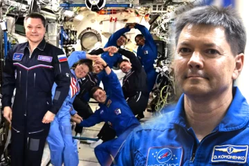 விண்வெளியில் ஆயிரம் நாட்கள் தங்கி விண்வெளி வீரர் சாதனை