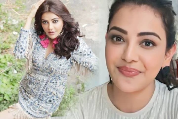 திருமணமாகி கைக்குழந்தை!! முகம் வீங்கி ஆளே அடையாளம் தெரியாமல் மாறிய நடிகை காஜல்