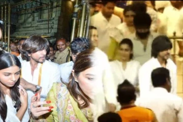 திருப்பதியில் நயன்தாரா, ஷாருக்கான்.. குடும்பத்துடன் தரிசனம் - வைரலாகும் வீடியோ!