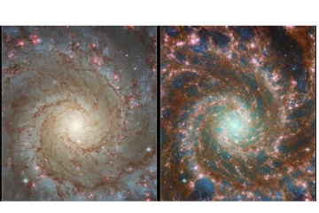 புதிய அழகிய விண்மீனின் அகச்சிவப்புக் காட்சியை பூமிக்கு அனுப்பியது ‘ஜேம்ஸ் வெப்’ - விஞ்ஞானிகள் மகிழ்ச்சி