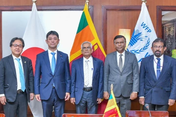 உலக உணவு வேலைத்திட்டத்தின் கீழ் இலங்கைக்கு ஜப்பானின் அன்பளிப்பு (Photos)