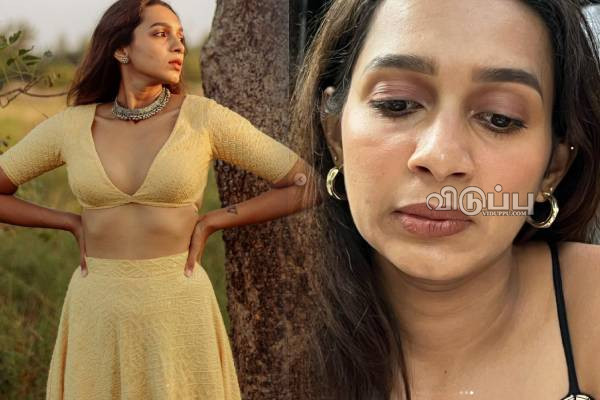 30 வயதில் கிளாமர் ஆடையில் போட்டோஷூட்!! ஆர்யா பட நடிகை வெளியிட்ட புகைப்படம் | Sanchana Natarajan Latest Photoshoot Post Viral