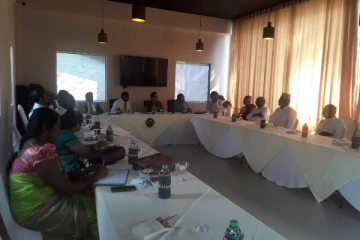 உயர்நீதிமன்ற நீதியரசர் றோகினி மாரசிங்க தலைமையிலான ஆணைக்குழு யாழ். விஜயம் (photos)