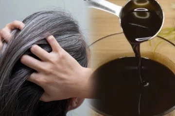 நரைமுடியை இயற்கையாக கருப்பாக்க உதவும் கருப்பு எண்ணெய்.., எப்படி தயாரிப்பது?
