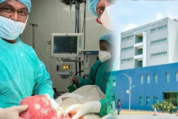 இலங்கையில் அபூர்வ சத்திரசிகிச்சை - பெண்ணின் வயிற்றில் இருந்து அகற்றப்பட்ட 10 கிலோ எடையுள்ள கட்டி