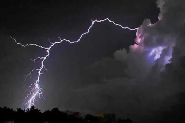 இடி மின்னல் தாக்கி 2 பேர் வைத்தியசாலையில் அனுமதி