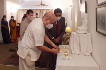 இந்தியாவிற்கான இலங்கை உயர்ஸ்தானிகராக பொறுப்பேற்ற மிலிந்த மொரகொட