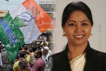 இந்திய நாடாளுமன்றத்துக்குள் நுழையும் சோனியா காந்தியின் உருவபொம்மை எரித்த தமிழக பெண்