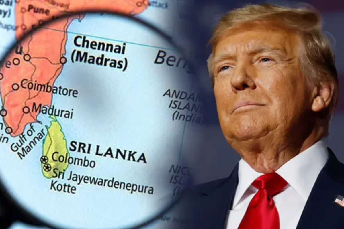 இலங்கை மீது அமெரிக்கா விதித்துள்ள உயர் வரி.. ட்ரம்பின் அதிரடி தீர்மானம் | Trump New Tariffs 60 Countries Including Sri Lanka இலங்கை மீது அமெரிக்கா விதித்துள்ள உயர் வரி.. ட்ரம்பின் அதிரடி தீர்மானம் | Trump New Tariffs 60 Countries Including Sri Lanka