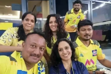 ஐபிஎல் இறுதிப் போட்டி - குடும்பத்துடன் உற்சாகமாக கண்டு ரசித்த உதயநிதி - புகைப்படங்கள் வைரல்
