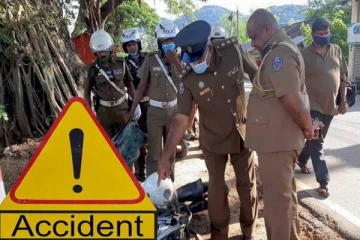 மோட்டார் சைக்கிள் விபத்தில் தந்தையும் மகனும் பலி!