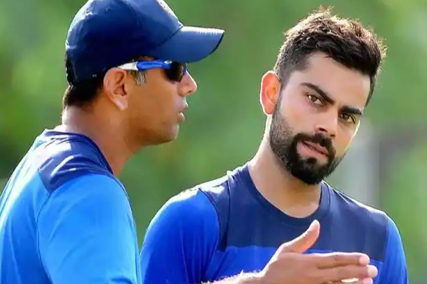 நாங்க ரெடி  ,ஏன்னா எங்க பக்கம் டிராவிட் இருக்கிறார் : சவால் விடும் விராட் கோலி - தமிழ்நாடு