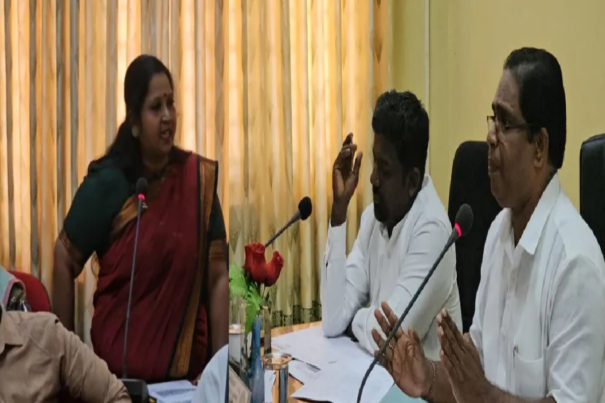 பெண் உறுப்பினர் மீது எரிந்து விழுந்த மானிப்பாய் பிரதேச சபை தவிசாளர்! | Manipay Pradeshiya Chairman Lashes Out At Female