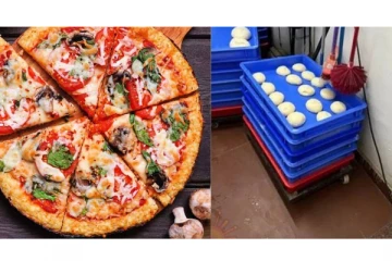 பீட்சா சாப்பிடுபவரா நீங்கள்? பீட்சாவுக்கு அருகே கிடந்த கழிவறை மாப் - கொதித்தெழுந்த நெட்டிசன்கள்