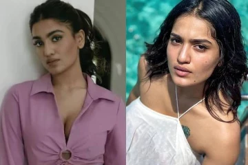 இருகப்பற்று பட நடிகையா இது?.. படு கவர்ச்சியான உடையில் எல்லை மீறிய போஸ்..