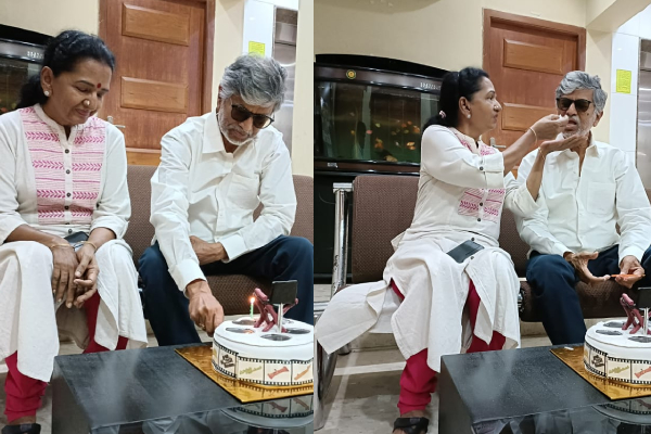 தனியாக பிறந்தநாளை கொண்டாடிய விஜய்யின் அப்பா எஸ்ஏசி! விஜய் எங்கே என கேட்கும் ரசிகர்கள்