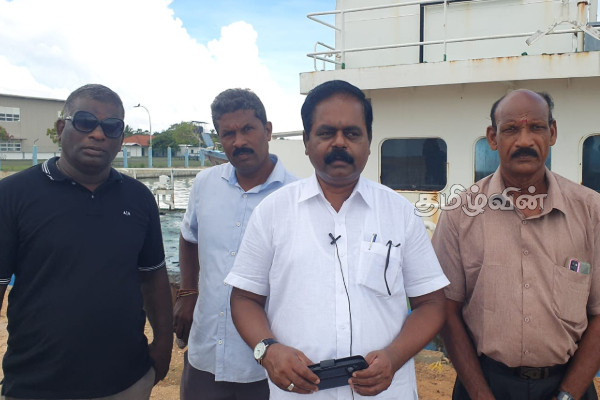 எழுதாரகை படகை பார்வையிட்ட சிறீதரன் எம்.பி | Elutharakai Boat Visit Sritharan Mp