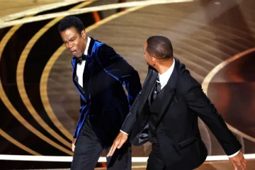 மேடையில் தொகுப்பாளரை அறைந்த ஒஸ்கார் வெற்றியாளருக்கு 10 வருட தடை!(Video)