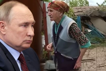 82 வயது உக்ரைன் மூதாட்டி ரஷ்யாவிடம்  எழுப்பிய கேள்வி!