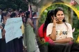 தவறான உறவுக்கு அழைத்த இளைஞன்; கிளிநொச்சி சிறுமிக்கு நீதி கோரி கவனயீர்ப்பு போராட்டம்