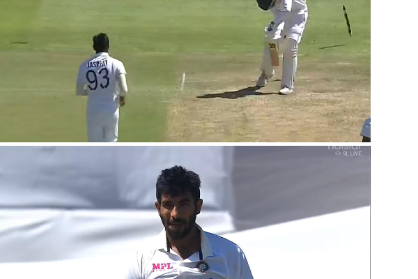 பறந்தது ஸ்டெம்ப் , கேப்டவுனில் பழிதீர்த்த பும்ரா - வைரலாகும் வீடியோ - தமிழ்நாடு