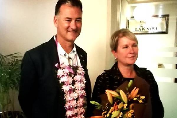 இலங்கைக்கு வந்த முக்கியஸ்தர்! | Rotary International President Visit Srilanka
