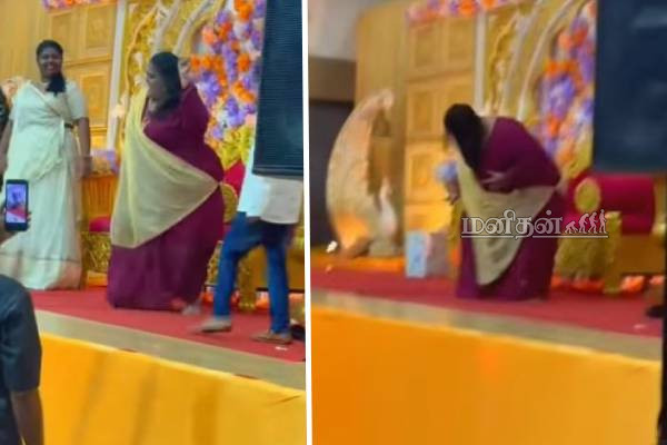 மேடையில் அஜித் பட பாடலுக்கு குத்தாட்டம் போடும் பெண்.. பார்த்து வியந்து போன நெட்டிசன்ஸ் | Woman Performing Dance To Ajith S Song On Stage